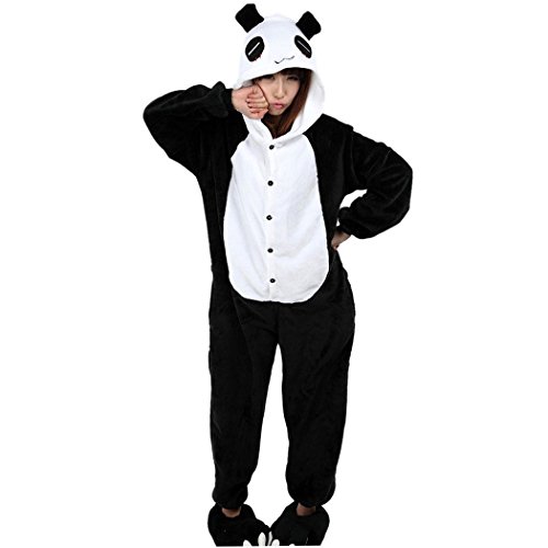 Acheter Happy Cherry - Adulte Unisex Costume Pyjama Ensemble Combinaison Déguisement Animal Polaire - Panda - Taille M chez AMAZON.FR