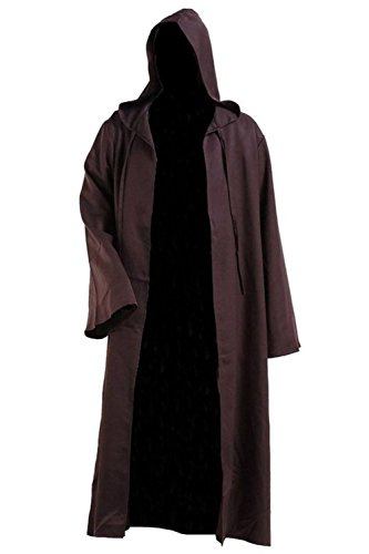 Acheter Hommes Hooded Robe Cape Chevalier Fantaisie cosplay costume adulte EU Taille chez AMAZON.FR