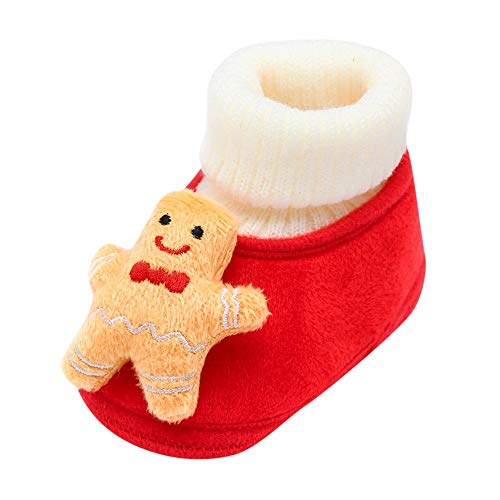 Acheter Chaussures Premiers Pas BéBé Fille Garçon Chaussettes de Noël Doux Souple Princesse, QinMM Bas de Noël Anti-Slip Antidérapant Sneakers Masion Automne Hiver Semelle Souple Baskets chez AMAZON.FR