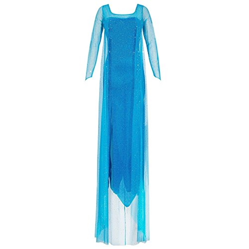 Acheter Katara 1768 - Déguisement d'Elsa Reine des Neiges - Robe de Princesse pour Adultes Costume de Cosplay - Taille XXL, Bleu chez AMAZON.FR