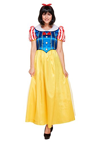 Acheter Henbrandt Femme Déguisement Neige Costume de princesse (Taille unique) chez AMAZON.FR