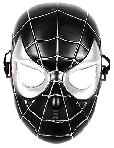 Acheter 5-8 ans - Masque Costume - Déguisement - Carnaval - Halloween - Super héros - Spider-Man - Noir - Enfants chez AMAZON.FR