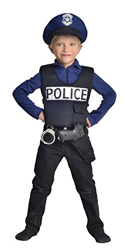 Acheter Cesar Déguisement Policier, F586, 8/10 Ans chez AMAZON.FR