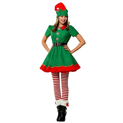 Acheter LMMVP Bébé LianMengMVP Costumes de Noël Costume de Lutin de Noël Enfant Cosplay Vêtement Déguisement Parent-Enfant Adulte chez AMAZON.FR