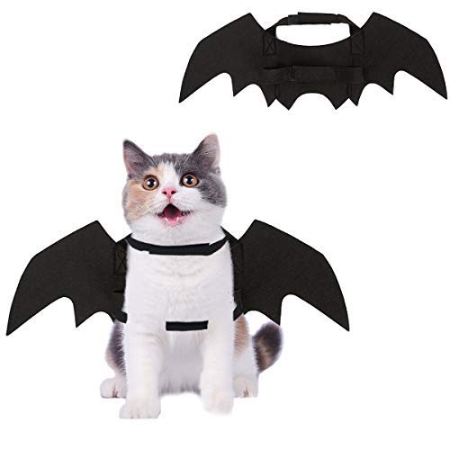 Acheter Costume d'Halloween Homimp - Ailes de chauve-souris - Pour animaux de compagnie (chats et chiots) chez AMAZON.FR