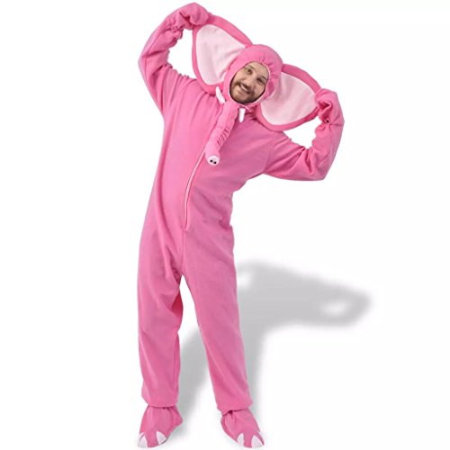 Acheter vidaXL Costume de Carnaval soirée Déguisement Homme Femme Éléphant Rose XL-XXL chez AMAZON.FR