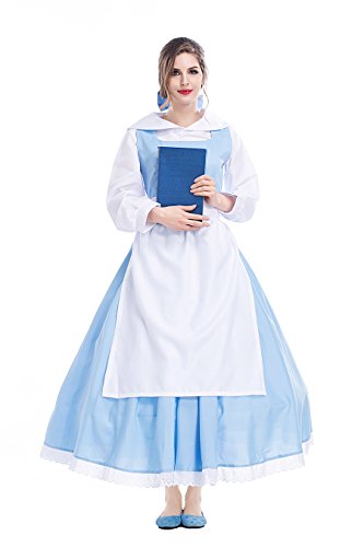 Acheter Halloween Deguisement Serveuse Femme de Menage Costume Victorian Costume Deguisement Belle et la bete Jeu de Role Costume chez AMAZON.FR