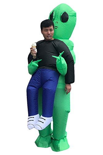 Acheter Halloween Costume de Gonflable Drôle Adulte Costume Gonflable déguisements Alien en Halloween （Hauteur de recommandation 1.5m-1.9m） chez AMAZON.FR