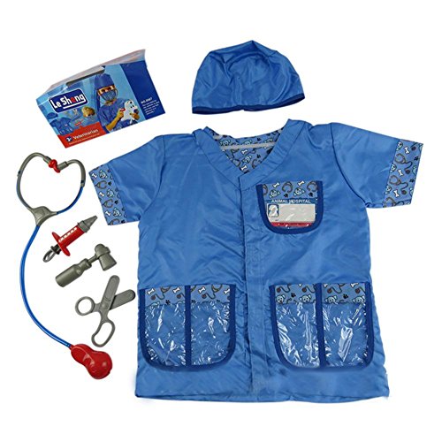 Acheter Jeu d'imitation Enfant - Vétérinaire Docteur - 6 PCS Kit Role Play Jouets Deguisement Halloween Pour Garcon chez AMAZON.FR