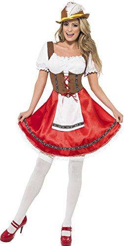 Acheter Smiffys Costume de jeune bavaroise avec bière, robe avec tablier intégré chez AMAZON.FR