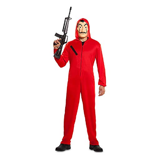 Acheter cilyberya La CASA De Papel Masque avec Costume Rouge - Costume Complet Parfait pour S'habiller comme Vos Personnages Célèbres De La CASA De Papel chez AMAZON.FR