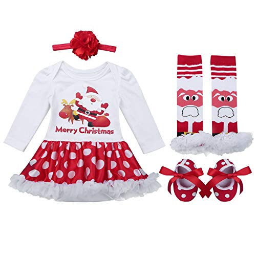 Acheter IEFIEL Déguisement Carnaval Anniversaire Fête Ensembles Bébé Fille (Barboteuse + Bandeaux + Jambières + Chaussures) Vêtements Nouveau Né Enfant 12 Styles 0-12 Mois Style 7 0-3 Mois chez AMAZON.FR