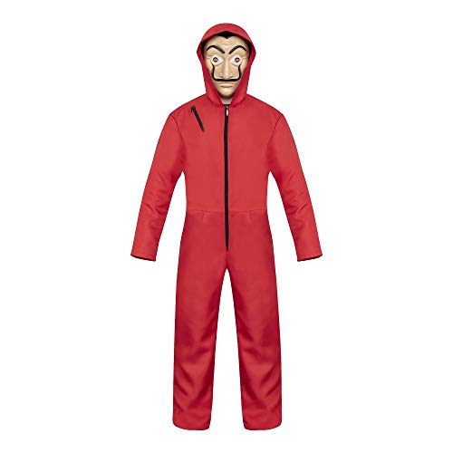 Acheter Top WHY Party Dress Up Costume Cosplay Unisexe pour Enfant Adulte pour Combinaisons de La CASA De Papel + Masque chez AMAZON.FR