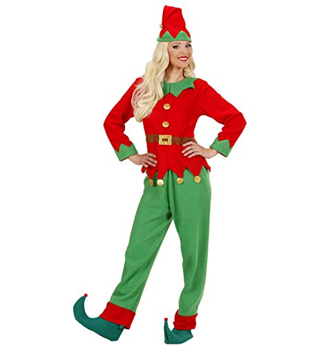 Acheter Déguisement lutin du Père Noël femme Taille M chez AMAZON.FR