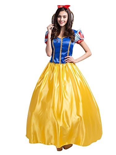 Acheter Molly Halloween Costumes Femmes Neige Blanc Costume L Comme Image chez AMAZON.FR