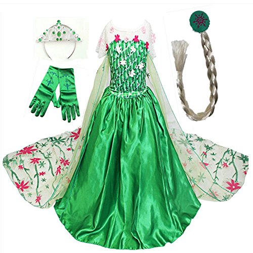 GenialES Fille Costume Deguisement de Princesse Robe ...