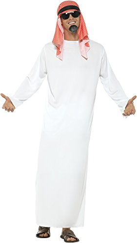 Acheter Smiffys - Costume Homme Arabe Blanc Taille M chez AMAZON.FR