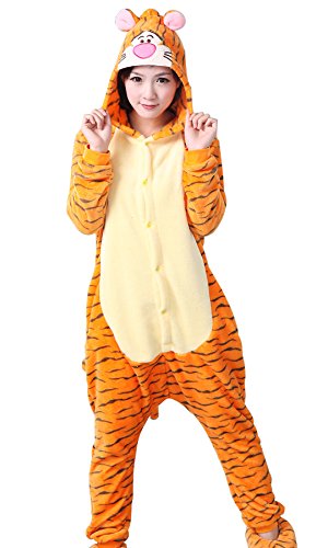 Acheter Onesie unisexe Costume de deguisement Hoodies Pyjamas dorment usage Tigrou,L chez AMAZON.FR