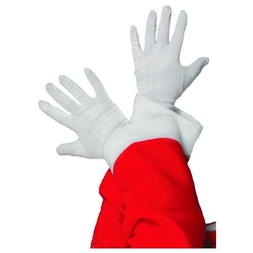 Acheter Générique - 352494 - Gants Blancs Père Noël Adulte chez AMAZON.FR