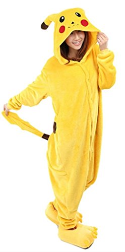 Acheter Renee Pikachu animal Pyjama Cospaly Party Fleece Costume Deguisement Adulte Unisexe M chez AMAZON.FR