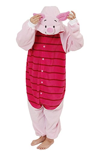 Acheter Dato Unisexe Anime Pajamas Kigurumi Adulte Pyjama Onesie Cospaly Party Costume de Deguisement Porcinet Pig chez AMAZON.FR