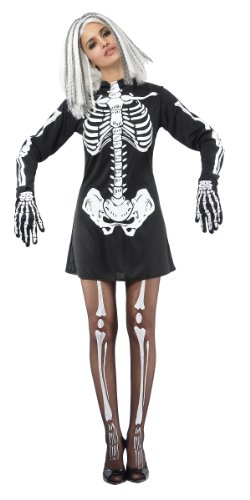 Acheter Déguisement squelette femme Halloween - Taille Unique chez AMAZON.FR