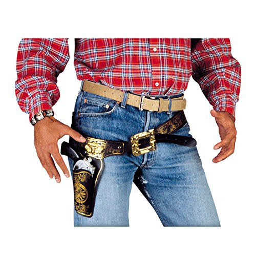 Acheter Porte-pistolet cowboy ceinture à pistolet étui ceinture pistolet holster holster à pistolet accessoires déguisement carnaval de luxe chez AMAZON.FR