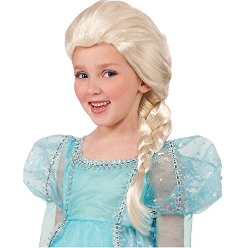 Acheter GenialES Enfant Fille Longue Perruque Cosplay Déguisement Princesses pour l'anniversaire Halloween Carnaval Bébé plus de 5 ans chez AMAZON.FR