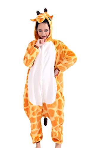 Acheter Très Chic Mailanda Unisexe Pikachu Kigurumi Cosplay Combinaison Pyjama ou Déguisement (Pikachu) (M, Girafe) chez AMAZON.FR