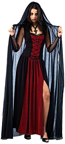 Acheter Halloween - Cape Vampire Noir - Accessoire Déguisement Femme - M chez AMAZON.FR