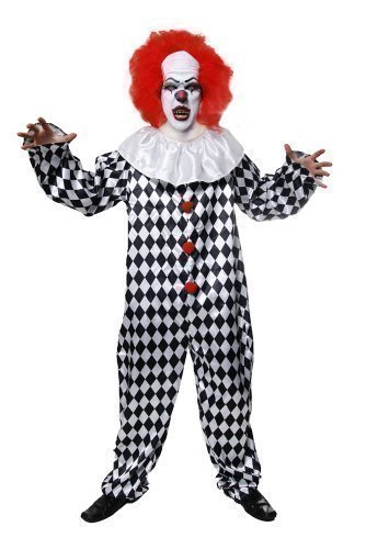 Acheter Deguisement Costume - Halloween - Clown Effrayant avec Perruque  [Jouet] chez AMAZON.FR