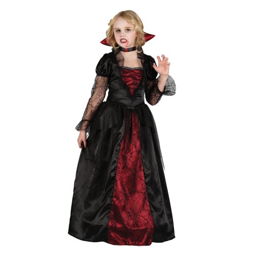 Acheter Vampire Princess Child's Halloween Fancy Dress Costume Size S 3-4 years (110-122cm) chez AMAZON.FR