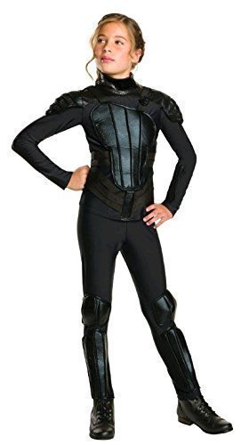 Acheter De luxe Plus vieux & Adolescent Filles Hunger Games Katniss Rebel Livre Day TV Halloween Déguisement Costume Tenue - Noir, 12-13 Years chez AMAZON.FR