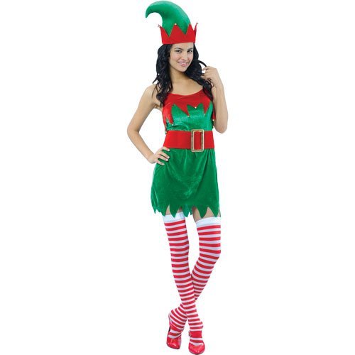 Acheter Enchanteur Elfe Femmes Costume Déguisement Noël - L chez AMAZON.FR