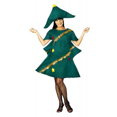 Acheter Déguisement sapin décoré humoristique femme Noël Taille Unique chez AMAZON.FR