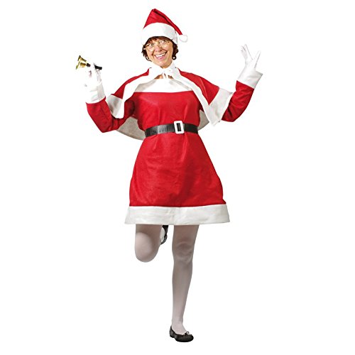 Acheter P'TIT CLOWN - 12054 - Costume adulte Mère Noël - feutrine - Taille Unique chez AMAZON.FR