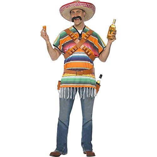 Acheter Aptafêtes - CS922923/M - Déguisement de Mexicain Téquila Shooter - Taille M chez AMAZON.FR