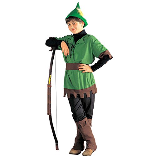 Acheter Déguisement Robin des Bois prince des voleurs costume pour enfant 128 cm 6-8 ans Habit du Moyen-âge voleur brigand tenue de bandit enfant héros conte de Disney déguisement de carnaval garçons chez AMAZON.FR