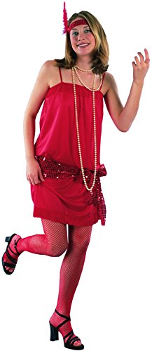 Acheter Rire Et Confetti - Fiafla001 - Déguisement Pour Adulte - Costume Charleston Rouge - Femme - Taille S chez AMAZON.FR