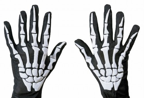 Acheter Gants squelette adulte Halloween chez AMAZON.FR