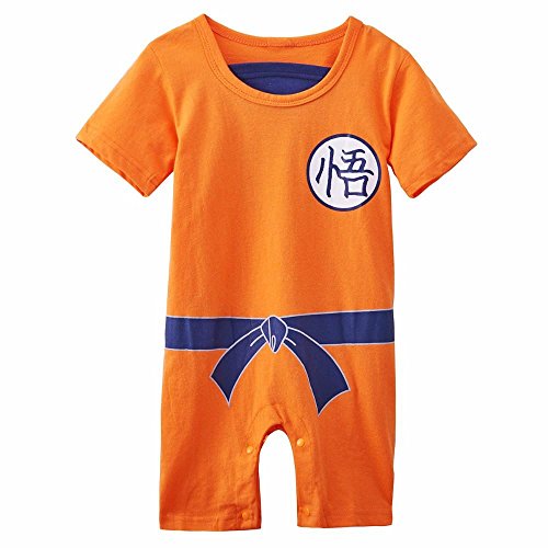 Acheter (19-24 mois) Vêtement Bébé Super Héro DBZ| Body Pyjama enfant | Déguisement Goku | Costume original et rigolo | 100% Coton chez AMAZON.FR