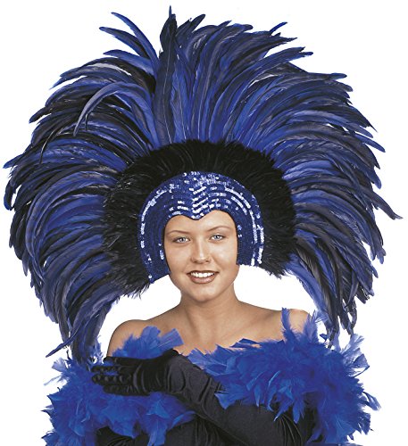 Acheter Accessoire Déguisement Carnaval brésilien, coiffe Brazil plumes * 19660 -  multicolore -  taille unique chez AMAZON.FR