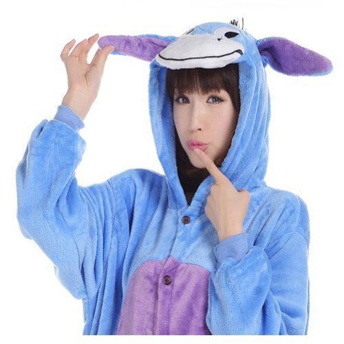 Acheter Kigurumi Pajamas déguisement Grenouillère pour adulte Bourriquet (M) chez AMAZON.FR