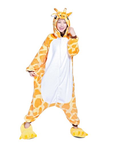 Acheter Kigurumi Pyjama Adulte Anime Cosplay Halloween Costume Tenue Girafe Small chez AMAZON.FR