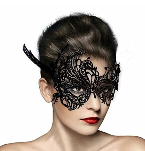 Acheter Demarkt Masque de Mascarade Fête pour Femmes Sexy Dentelle Noir Soiree Masques chez AMAZON.FR