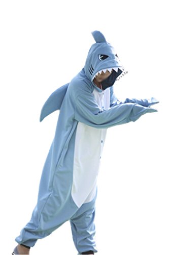 Acheter wotogold Homme pyjamas Shark animal cosplay costumes Petit Bleu clair chez AMAZON.FR