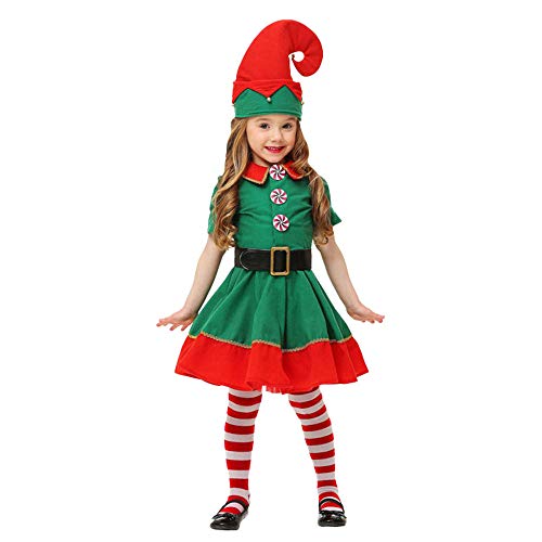 Acheter LMMVP Bébé LianMengMVP Costumes de Noël Costume de Lutin de Noël Enfant Cosplay Vêtement Déguisement Parent-Enfant Adulte chez AMAZON.FR