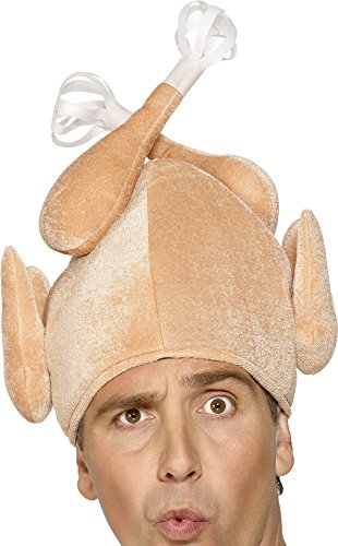 Acheter Smiffys 29769 Déguisement Adulte Chapeau Dinde, Beige, Taille Unique chez AMAZON.FR