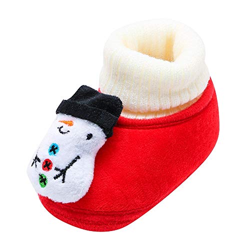 Acheter Chaussures Premiers Pas BéBé Fille Garçon Chaussettes de Noël Doux Souple Princesse, QinMM Bas de Noël Anti-Slip Antidérapant Sneakers Masion Automne Hiver Semelle Souple Baskets chez AMAZON.FR