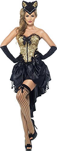 Acheter Smiffys Déguisement Femme Kitty années 20, Corset et Jupe serrée, 20's Razzle Dazzle, Serious Fun, Taille 36-38, 22356 chez AMAZON.FR